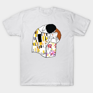 The kiss-Gustav Klimt T-Shirt